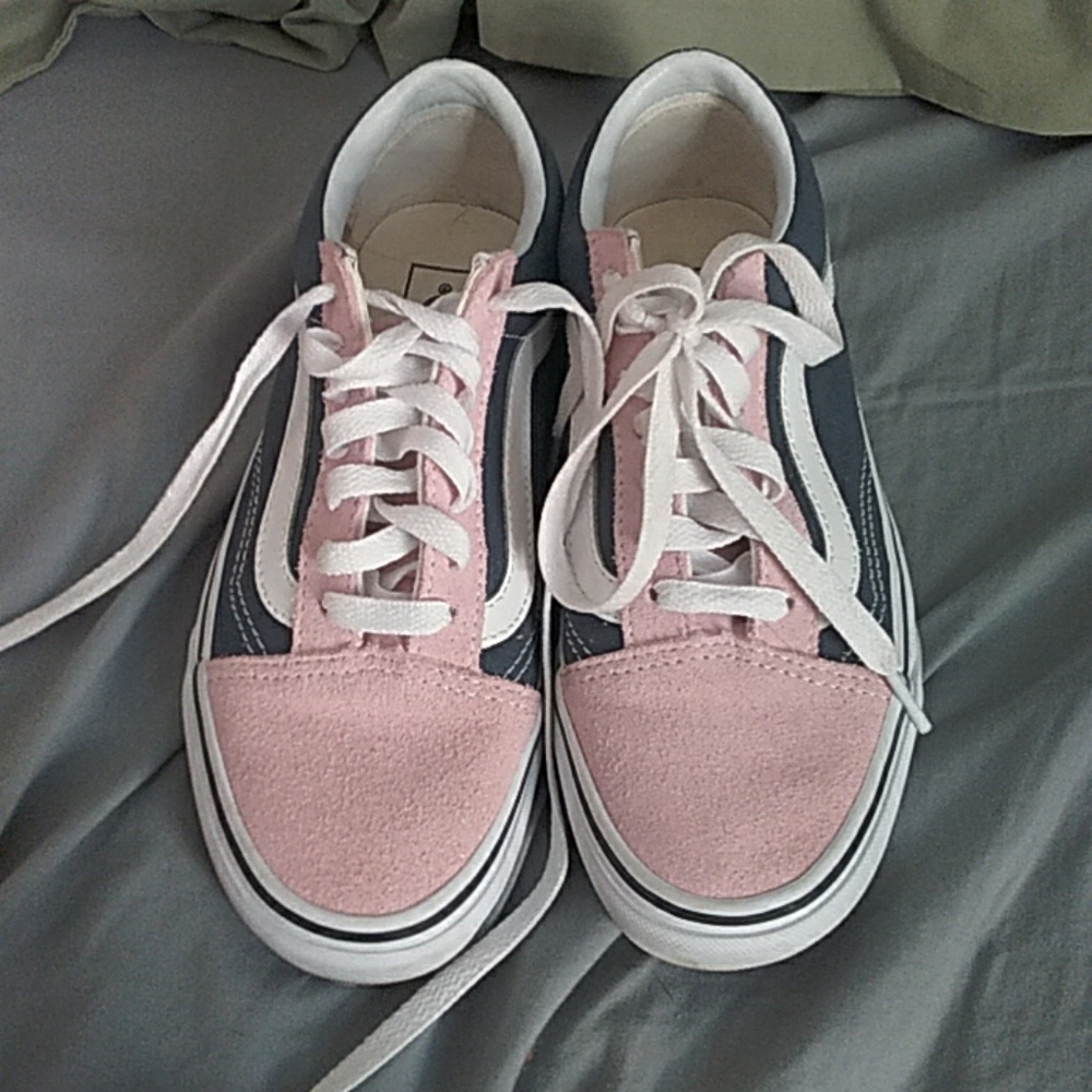 Pink and blue Van's